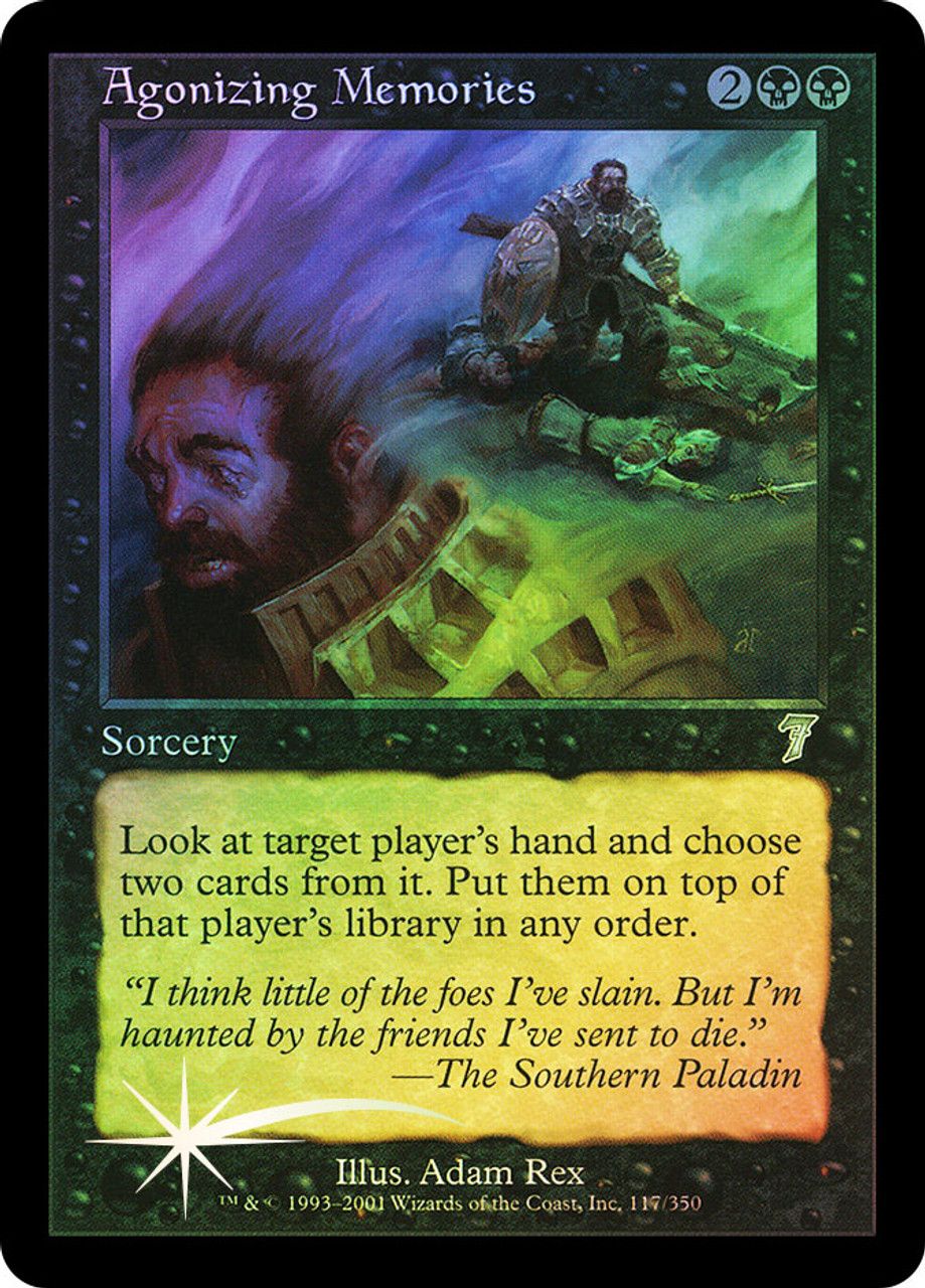 Agonizing Memories (7th Edition - Foil) Trading Card