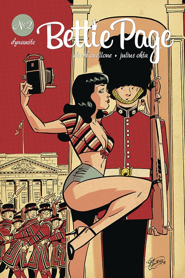 Bettie Page #2 (Cover B Chantler)