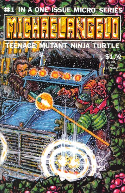 Michaelangelo, Teenage Mutant Ninja Turtle #1 Comic