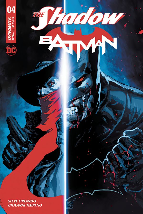 Shadow/Batman #4 (Cover B Tan)
