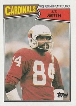 J.T. Smith 1987 Topps #334 Sports Card