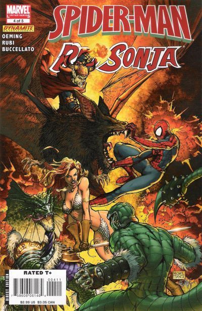 Spider-Man / Red Sonja #4 Comic