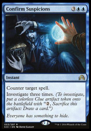 Confirm Suspicions (Shadows over Innistrad) Trading Card