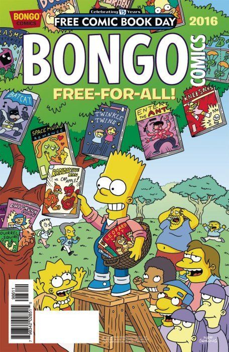 Bongo Comics Free-For-All #2016 Comic