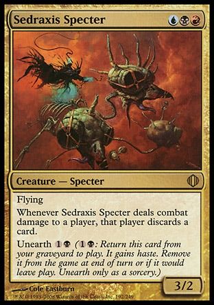 Sedraxis Specter (Shards of Alara) Trading Card