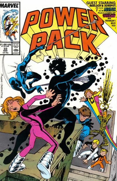 Power Pack #33 Comic