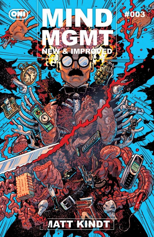 Mind Mgmt New & Improved #3 (Cover C David Lapham Variant) Comic
