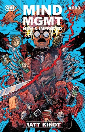 Mind Mgmt New & Improved #3 (Cover C David Lapham Variant)