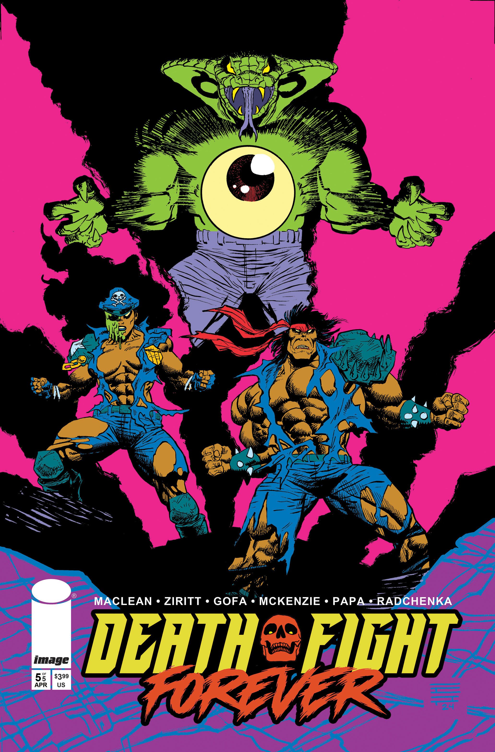 Death Fight Forever #5 (Cvr B Erwin Papa Variant) Comic