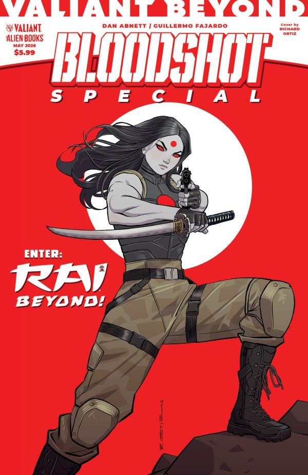 Valiant Beyond: Bloodshot Special #nn (Variant RI 1:15 Ortiz Full Art) Comic