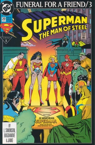 Superman: The Man of Steel #20 Comic