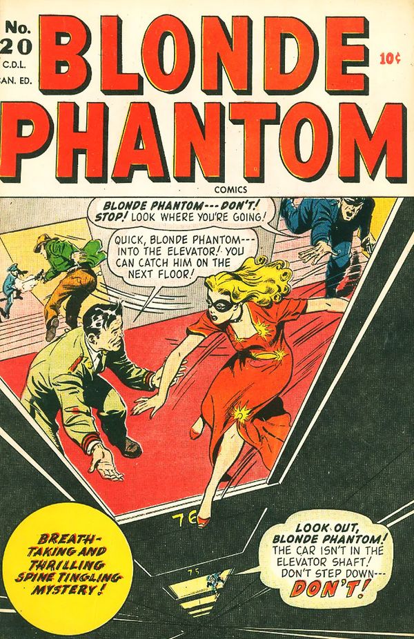 Blonde Phantom Comics #20