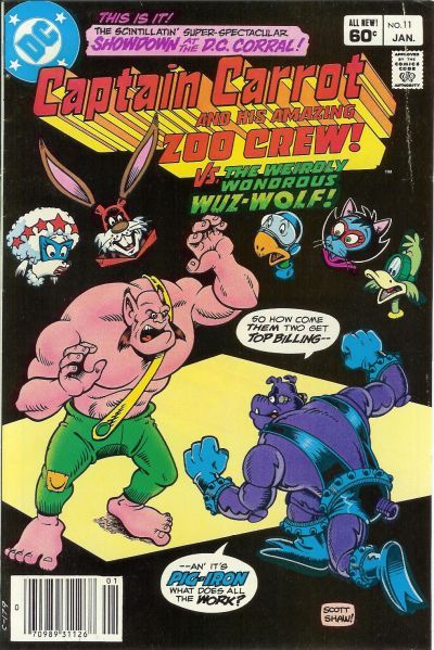 Captain Carrot and His Amazing Zoo Crew #11 Comic