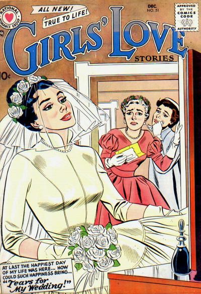Girls' Love Stories #51 Comic