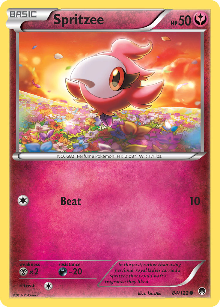 Spritzee (84/122) - BREAKpoint Pokémon Card