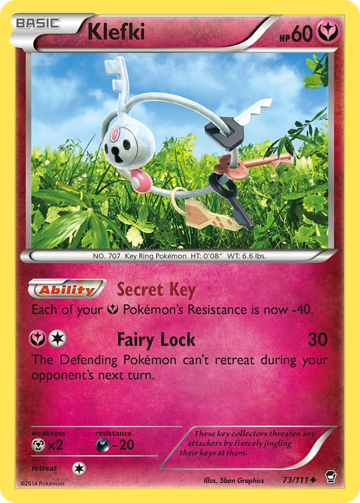 Klefki Pokémon Card