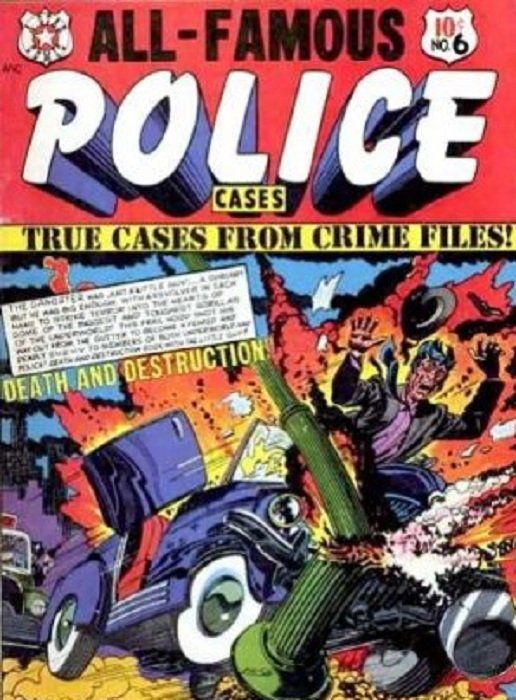 All-Famous Police Cases #6 Comic