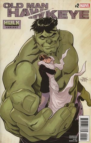 Old Man Hawkeye #2 (Dodson Hulk Variant Leg)