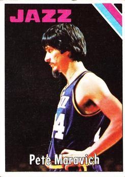 Pete Maravich 1975 Topps #75 Sports Card