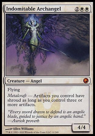 Indomitable Archangel (Scars of Mirrodin) Trading Card