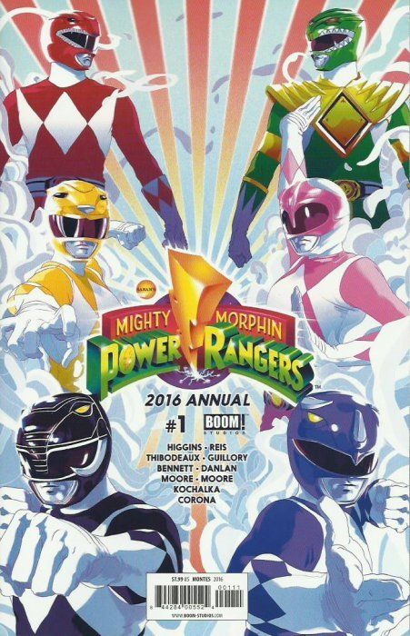 Mighty Morphin Power Rangers Annual #2016 Comic