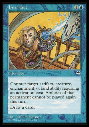 Interdict (Tempest) Trading Card