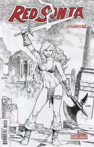 Red Sonja #21 (10 Copy Chen B&w Cover)