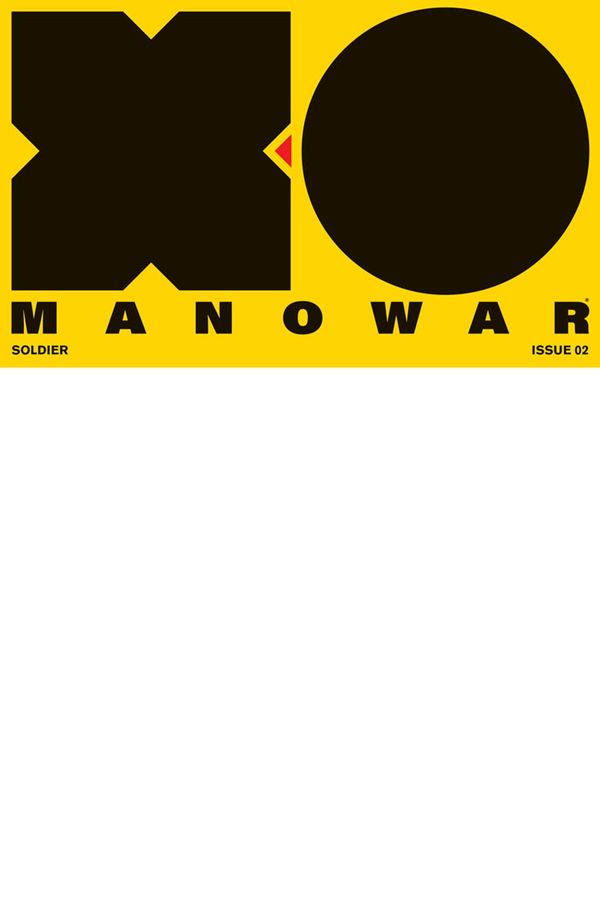 X-O Manowar #2 (Cover C Blank)