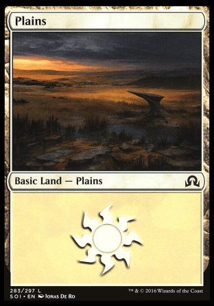 Plains (Shadows over Innistrad) Trading Card