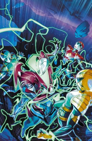 Mighty Morphin Power Rangers #54 (25 Copy Campbell Cover)