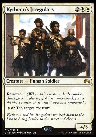 Kytheon's Irregulars (Magic Origins) Trading Card