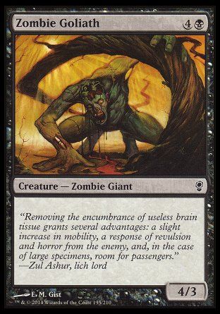 Zombie Goliath (Conspiracy) Trading Card