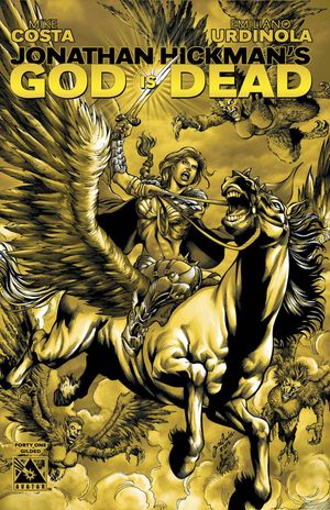 God Is Dead #40 (Glided Retailer Order Incentive)