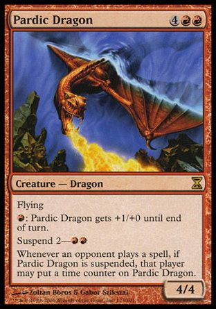 Pardic Dragon (Time Spiral) Trading Card