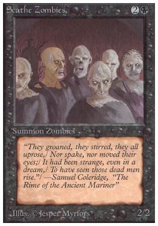 Scathe Zombies (Unlimited) Trading Card