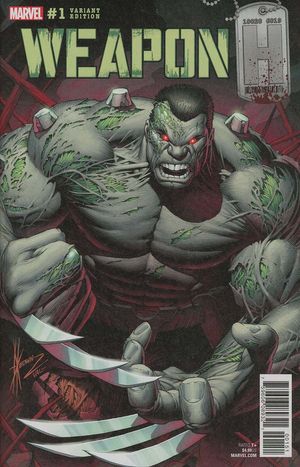 Weapon H #1 (Keown Hulk Homage Variant Leg)