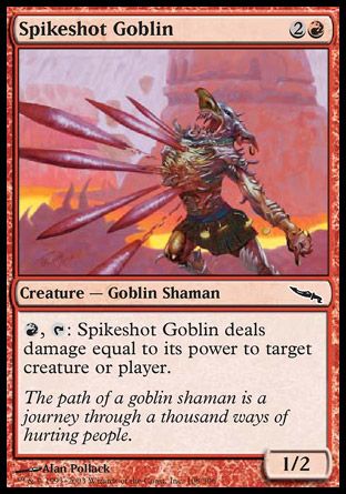 Spikeshot Goblin (Mirrodin) Trading Card