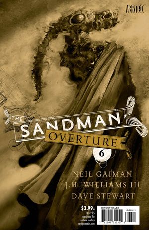 Sandman Overture #6 (Special Ink Variant Cover B)