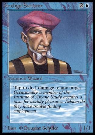 Prodigal Sorcerer (Alpha) Trading Card