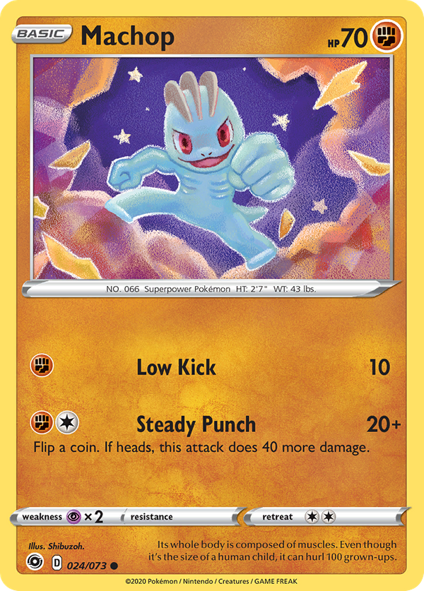 Machop (24/73) - Champion's Path