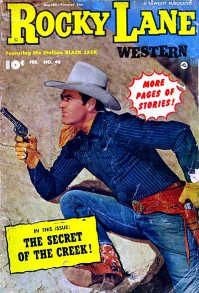 Rocky Lane Western #46 Comic