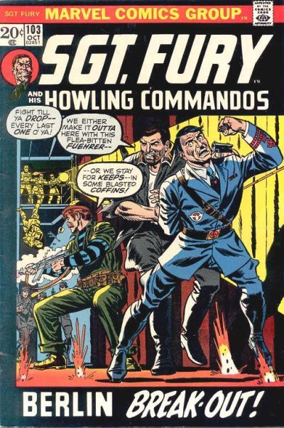 Sgt. Fury And His Howling Commandos #103 Comic