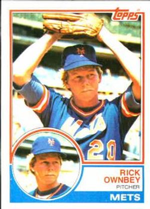 Rick Ownbey 1983 Topps #739