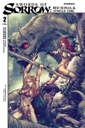 Swords of Sorrow: Red Sonja & Jungle Girl #2 Comic