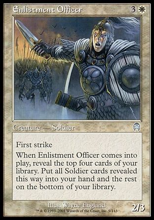 Enlistment Officer (Apocalypse) Trading Card