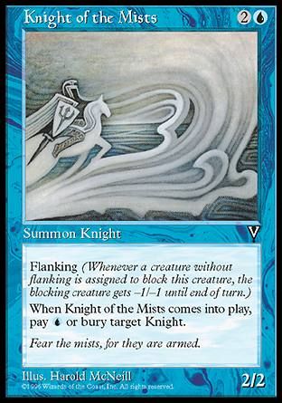 Knight of the Mists (Visions) Trading Card