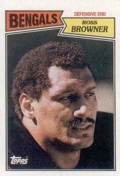 Ross Browner 1987 Topps #195 Sports Card