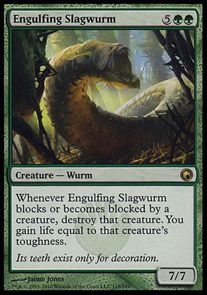 Engulfing Slagwurm (Scars of Mirrodin)