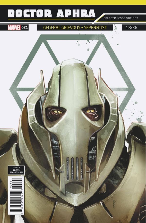 Star Wars Doctor Aphra #21 (Reis Galactic Icon Variant)