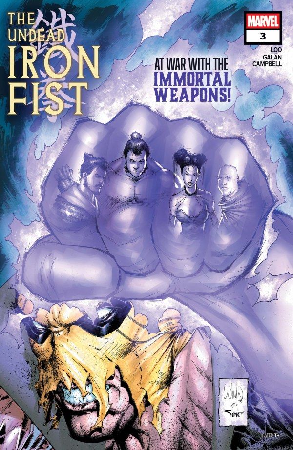 The Undead Iron Fist #3 Comic